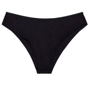 Savage X Fenty Not Sorry Open Back Strappy Brazilian Blk 1X NWT‎ IN PACKAGING